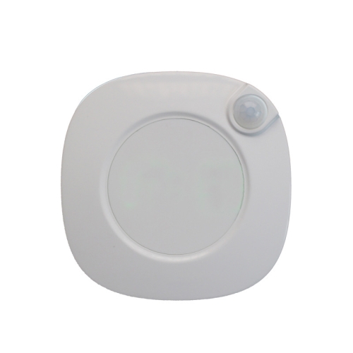 

JMD-03 Human Body Infrared Sensor LED Night Light Wall Clock for Bathroom,Spec: Without Time Charging Model