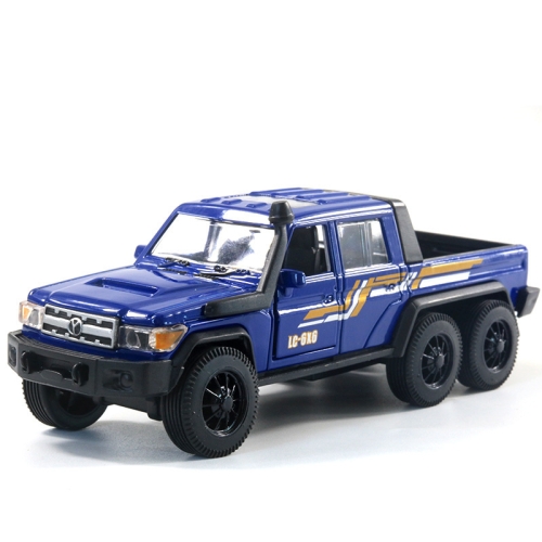 

1:32 Alloy Pickup Truck Off-Road Model Children Toy Cars(Y Models Blue)