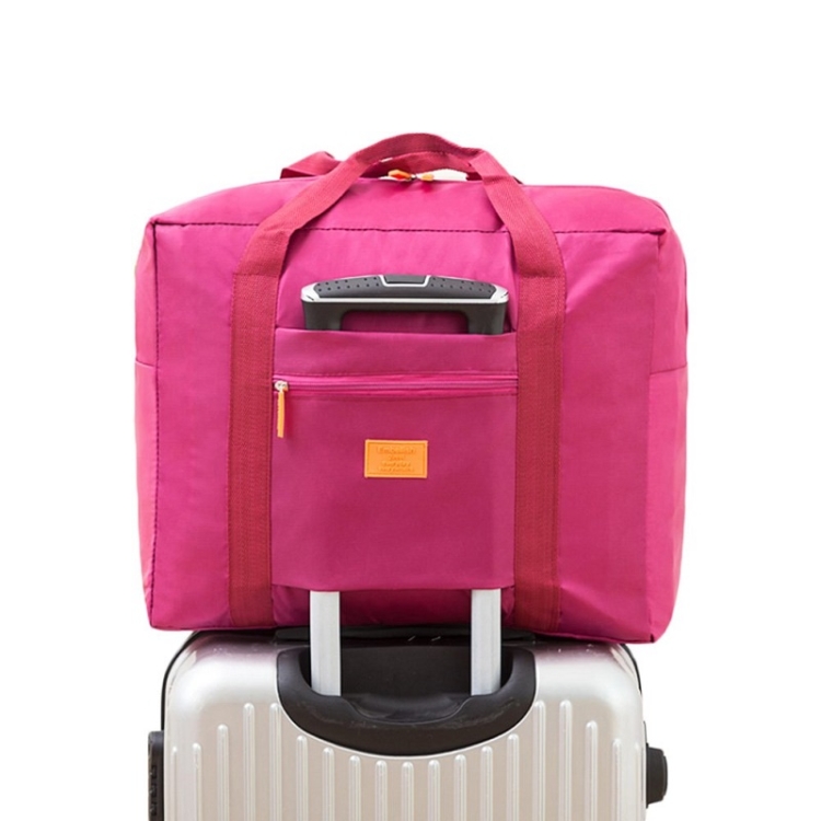 

Large-capacity Luggage Trolley Multi-function Portable Storage Bag(Claret)