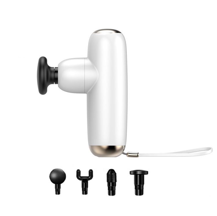 

M02 Portable Fitness Multi-Gear Household Mini Fascial Massager(White)