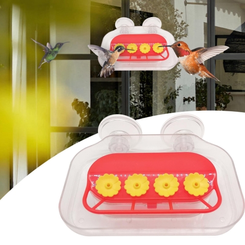 

Suction Cup Bird Feeder Window Bird Feeder Tray(ABS)