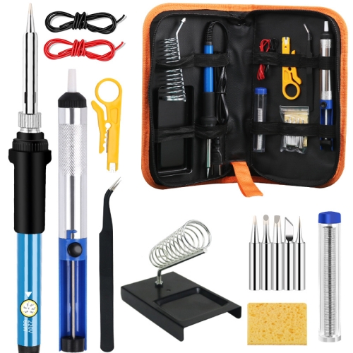 

15 In 1 60W 806 Adjustable Temperature Internal Heat Soldering Iron Set 220V AU Plug