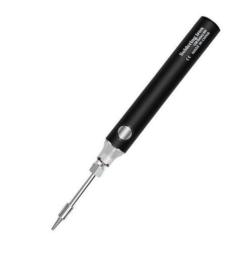 

8W USB 5V Cordless Soldering Iron Low Voltage Soldering Pen(Black)