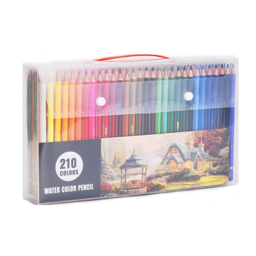 Ensemble de crayons de couleur peints à la main de base soluble