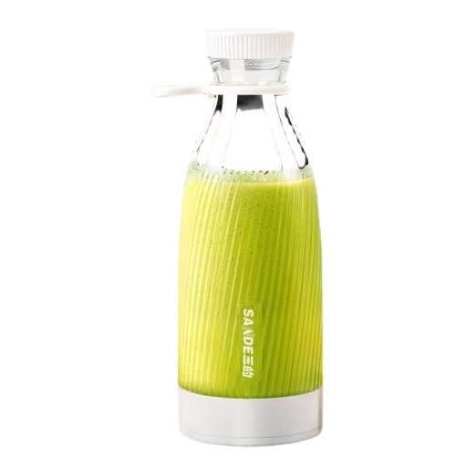 BDL-002 500ml Portable Juicer Cup Rechargeable Mini Juice Maker (Blanc)