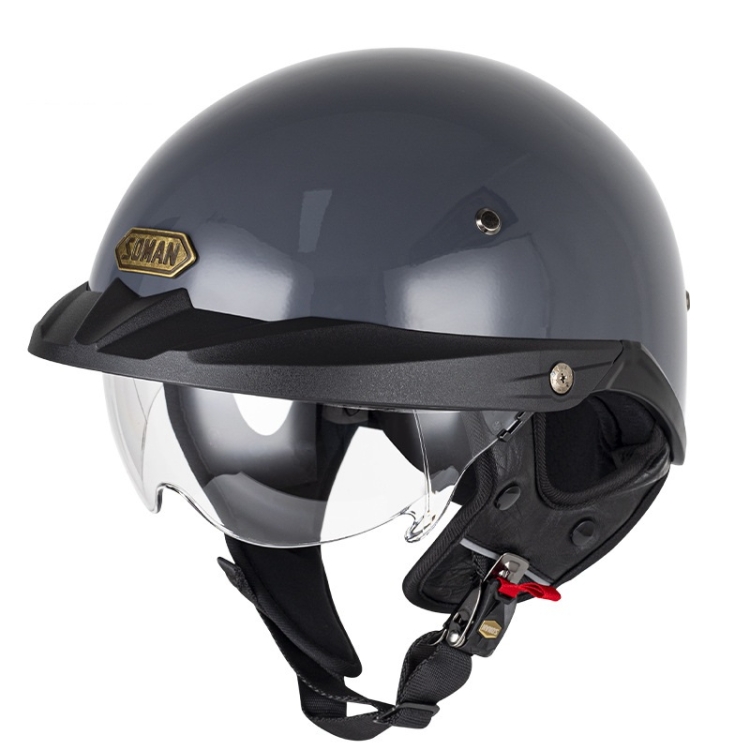 gmax 65s motorcycle helmet H16512506 HH-65 DRK1 Matte Black/Grey LG Designed to provide a modern GMAX HH-65 Naked DOT Approved