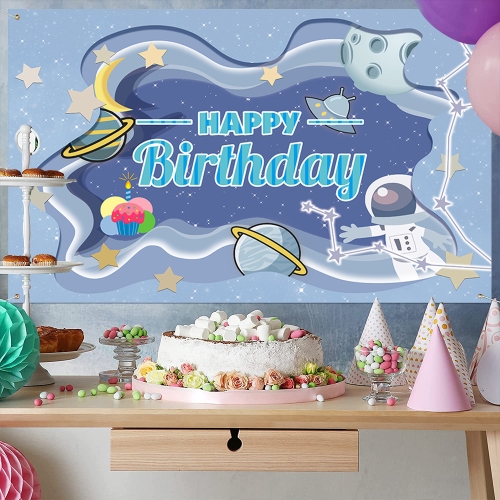 

Space Element Birthday Party Backdrop Shoot Decorative Background(A2)