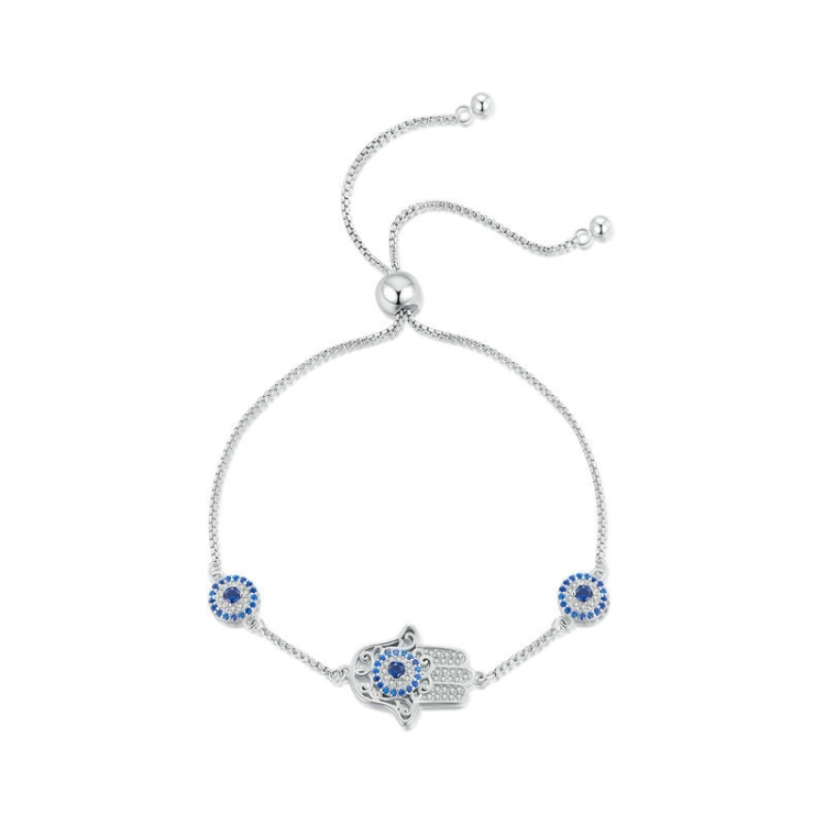 

BSB140 925 Sterling Silver the Hand of Fatima Bracelet