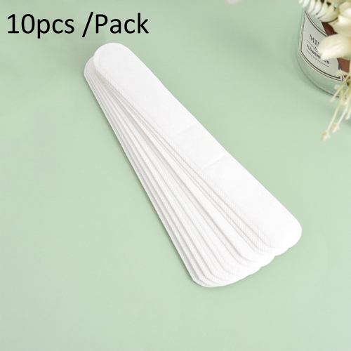 

100pcs Disposable Hat Brim Stickers Shirt Collar Anti-dirty Sweat-absorbing Stickers(White)