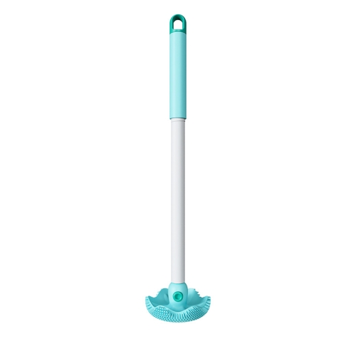 

Household Octopus Wall Mounted Soft Rubber Toilet Brush, Color: Green (Single Handle)