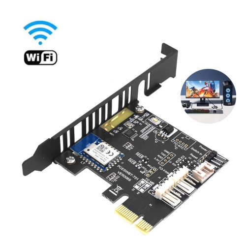 

2.4G WIFI Computer Remote Boot Card Remote Control Wireless Switch Module Work With Google Home Tmall Elf