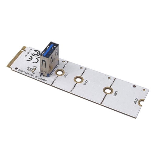 

M.2 NVME To USB 3.0 PCI-E Expansion Card Adapter for Graphics Card(Whiteboard)