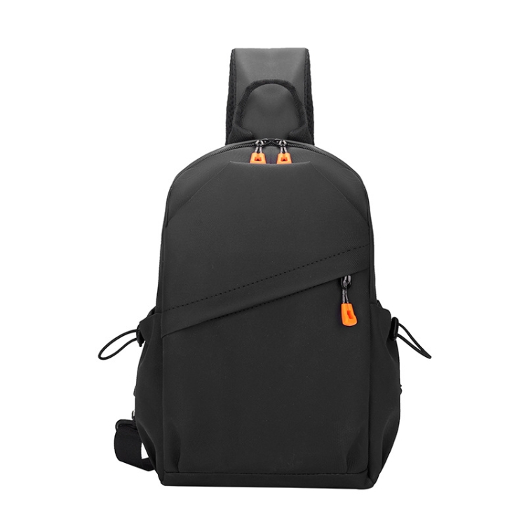 

Outdoor Leisure Travel Men Waterproof Lightweight Chest Bag(Black)