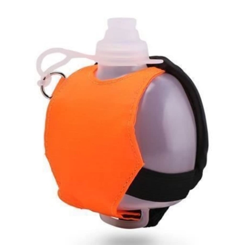 

Outdoor Sports Water Bottle Mountaineering Cycling Portable Wrist Water Bottle(Fluorescent Orange)
