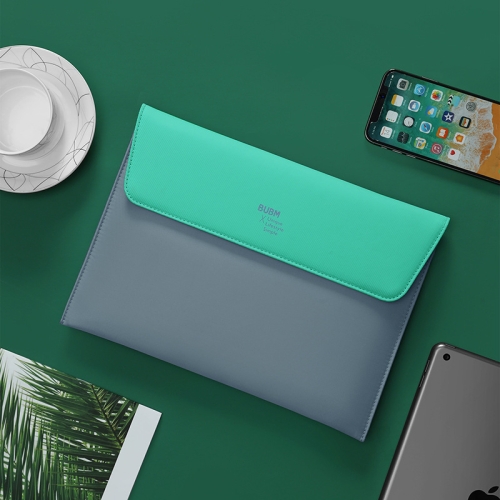 

BUBM Magnetic Laptop Inner Bag, Size: 7.9 inch(Blue + Green)