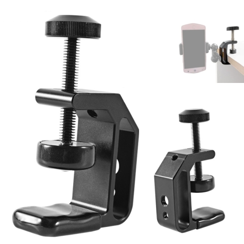 

BEXIN WN-38 Universal C-Clamp With 1/4-Inch & 3/8-Inch Hole For Tables Desk Mount