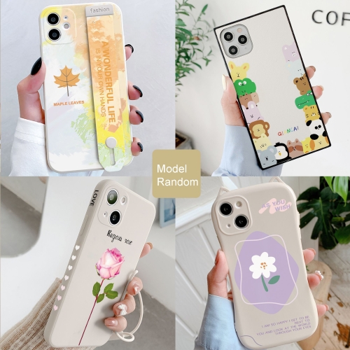

For iPhone 12 Pro 100pcs Painted Silicone All-Inclusive Phone Case(Color and Style Random Delivery)