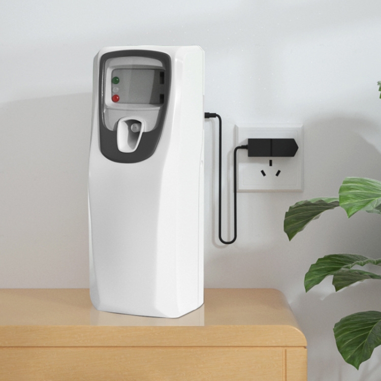 

With CN Plug Adapter Plug-in Recycle Adding Liquid Aqueous Incense Sprayer Wall-Mounted Automatic Incense Sprayer(White)