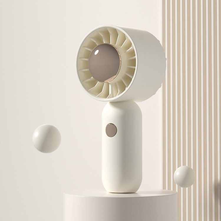 

Hand Holds Small Fan Portable Mini Pocket Fan, Style: White Spray Plating Version