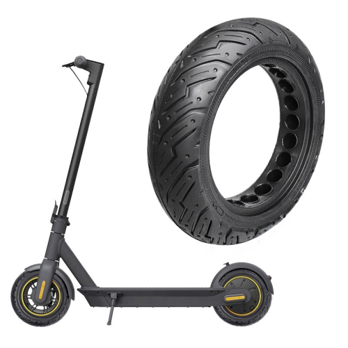 

For Ninebot Max G30 Scooter 10 x 2.5 inch Solid Honeycomb Explosion-proof Tire(Black)