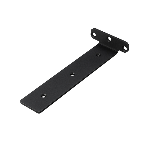 

5mm Thick Triangular Bracket Bookshelf Partition Plate, Style: 150mm Black