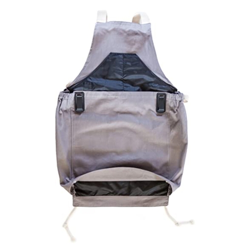 

Oxford Fabric Picking Fruit And Vegetable Backpack Tool Apron(Gray)