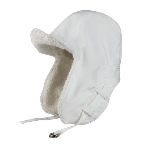 

Outdoor Winter Thickened Fleece Windproof Warm Ski Cap(White)