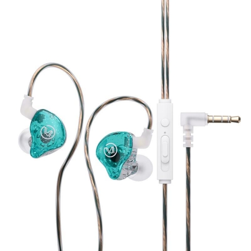 

CVJ In Ear Wired Round Holes Universal Game Earphone(Green)