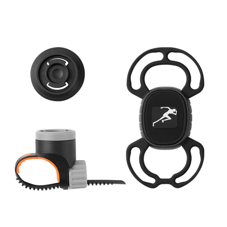 

Bike Anti-vibration Silicone Cycling Fixed Mobile Phone Bracket, Model: Strap Style