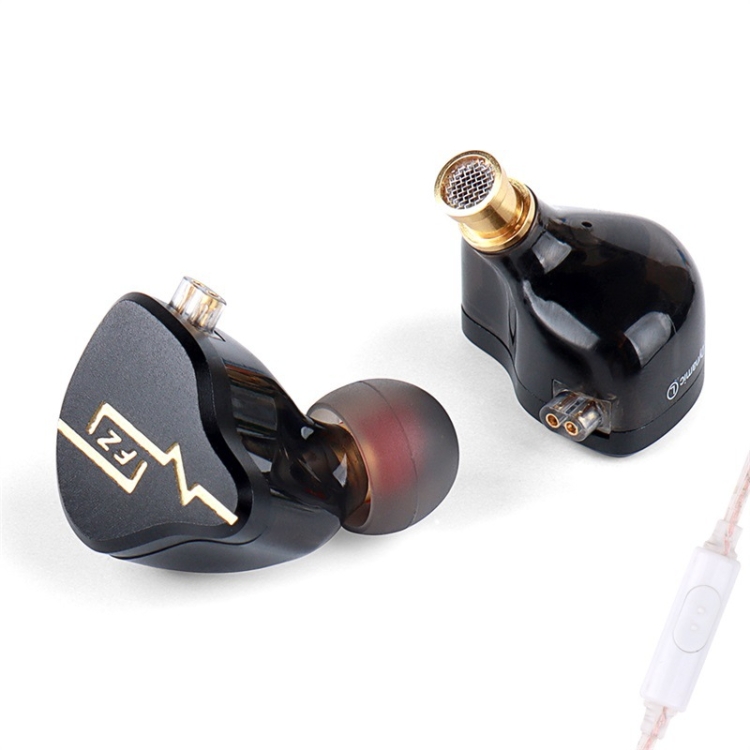 

FZ In Ear HIFI Sound Quality Live Monitoring Earphone, Color: With Mic Black