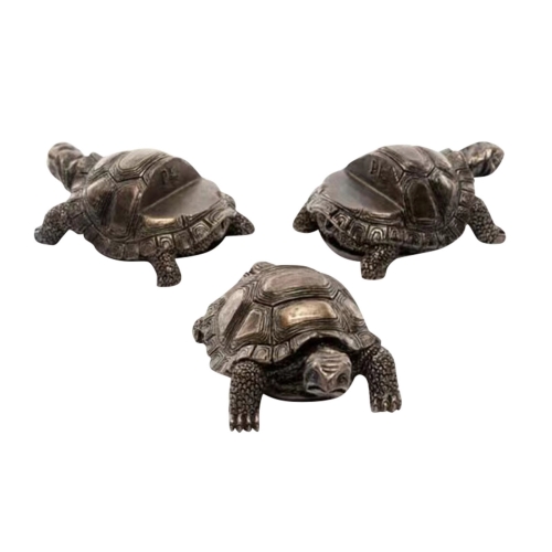 

3pcs/set Flower Pot Feet Stand Animal Shape Resin Plant Pots Risers Pad(Turtle)