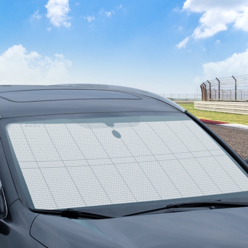 

140x75cm Car Front Windshield Sun Protection Heat Insulation Foldable Sunshade