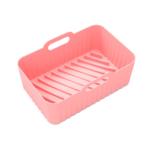 For Ninja DZ201 Air Fryer Silicone Liner Mat Reusable Basket Tray, Spec:  Gray Thick Model (140g)