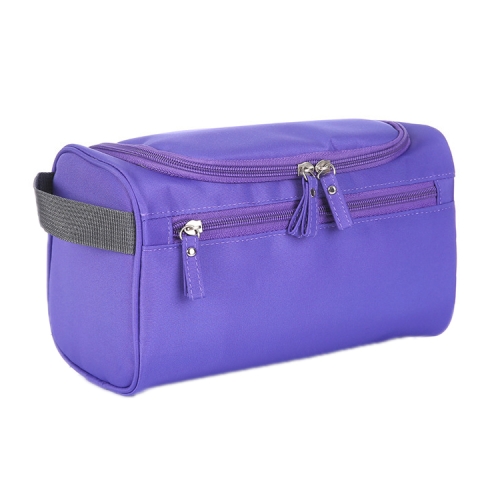 

Horizontal Travel Toiletries Storage Bag Waterproof Cosmetic Bag(Purple)