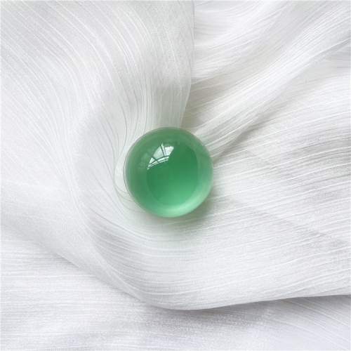

3pcs Transparent Solid Color Phone Airbag Epoxy Crystal Ball Telescopic Ring Holder(Emerald Green)
