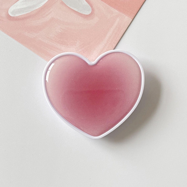 

5pcs Gradient Color Love Drip Retractable Desktop Cell Phone Air Bag Bracket(Rose Pink)