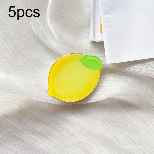 

5pcs Sunflower Drip Glue Airbag Mobile Phone Holder(M103 Lemon)