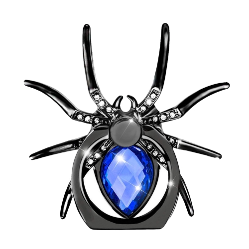 

2pcs Personalized Spider Desktop Ring Paste Phone Buckle(Blue)