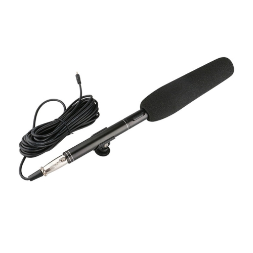 

28cm Smart Noise Reduction Live Sound Card Computer Microphone Phone Camera News Interview Microphone