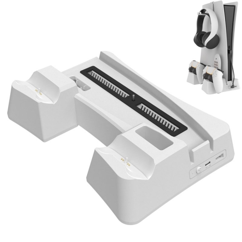 

iplay HBP-351 For Sony PS5 Host Cooling Base Bracket Multifunctional Handle Charging Stand(White)