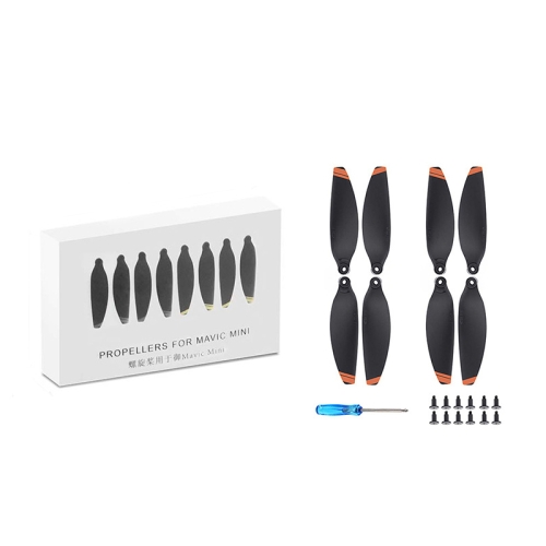 For DJI Mavic Mini 4726F Wing Propeller Blade Drone Accessories, Spec:  2pairs Orange Edge 10w 12w dimmable round led transformer trailing edge dimming pendant lamp driver 350ma 15w converter for ceiling light 30 42v