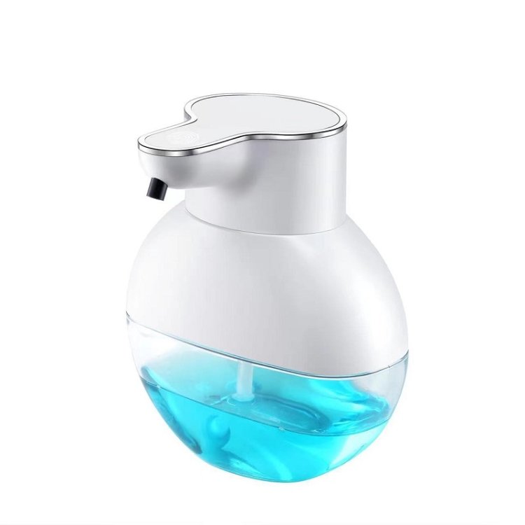 

Intelligent Automatic Sensor Wall-Mounted Soap Dispenser, Color: White Bubble Model