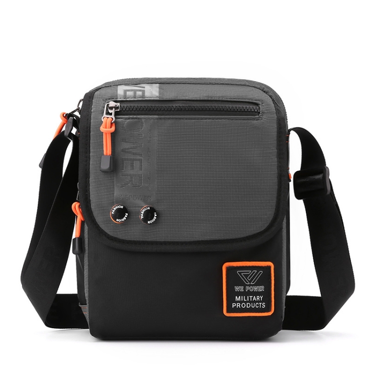 

WEPOWER Men Messenger Bag Casual Shoulder Backpack Outdoor Sports Bag(Grey)