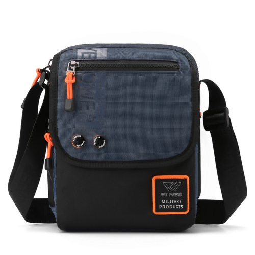 

WEPOWER Men Messenger Bag Casual Shoulder Backpack Outdoor Sports Bag(Dark Blue)