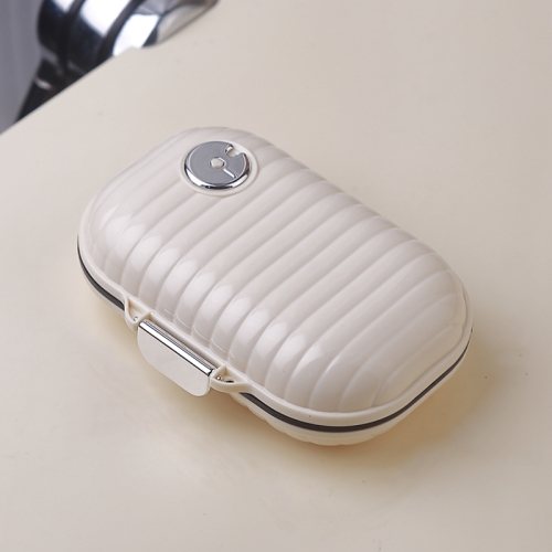 

One Week Outdoor Travel Portable Medicine Dispensing Box Mini Airtight Box, Size: Large