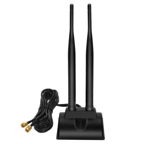 

2.4GHz 5GHz 6DBI Magnetic Suction WiFi Antenna PCI-E WiFi Network Card