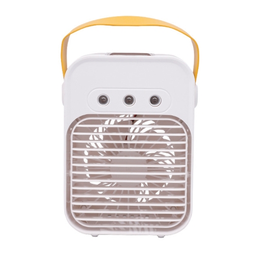 

Mini Desktop Air Conditioner Fan Household Spray Humidification Air Cooler(White)