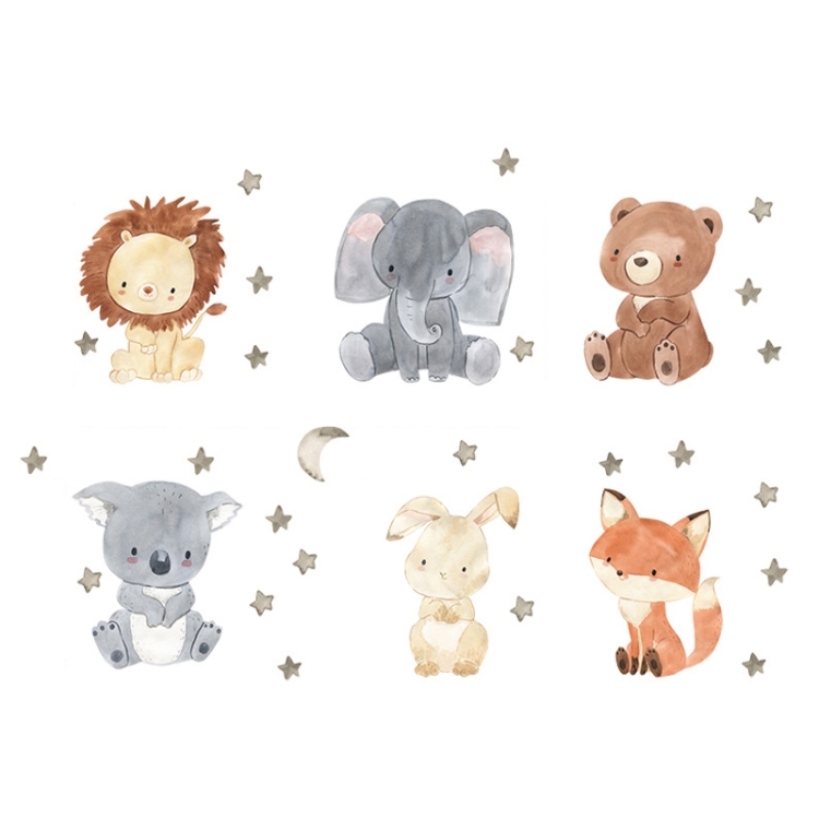 

Cartoon Animal Switch Sticker Children Room Decoration(BR-S001)