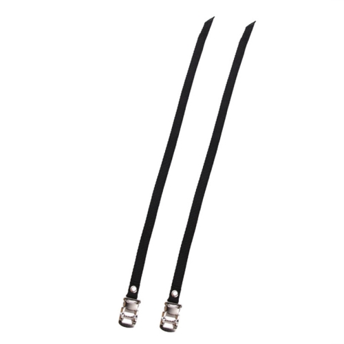 

5pcs Bicycle Pedal Strap Spinning Bicycle Aluminum Buckle Fixed Rope(Single)