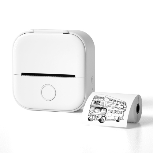 

Phomemo T02 Standard Error Mini Pocket Small Portable Bluetooth Phone Photo Label Thermal Printer(White)